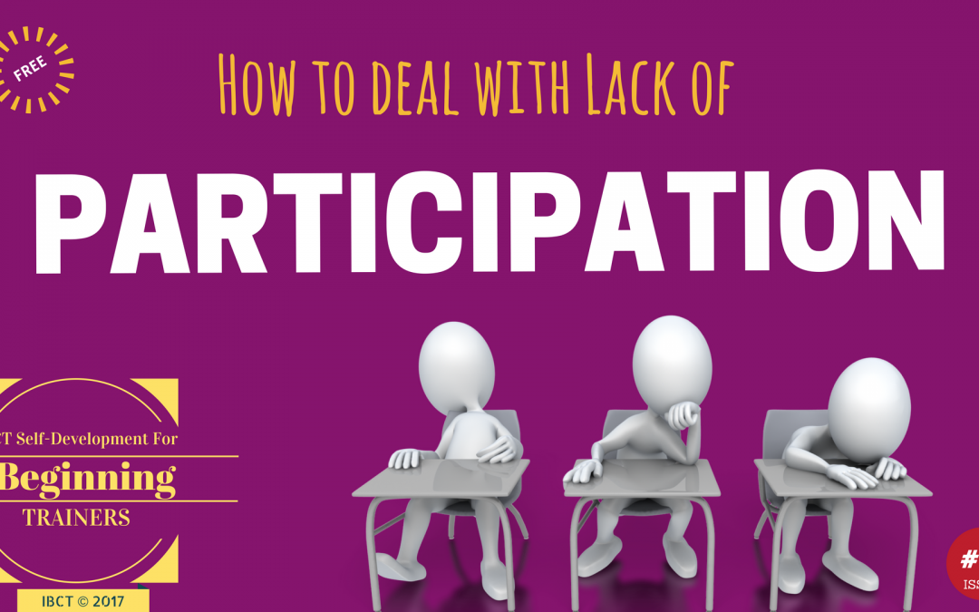 How Trainers Encourage Participation