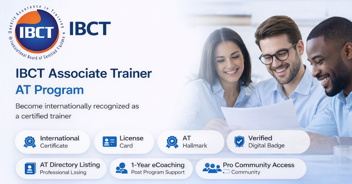 Associate Trainer | IBCT MENA